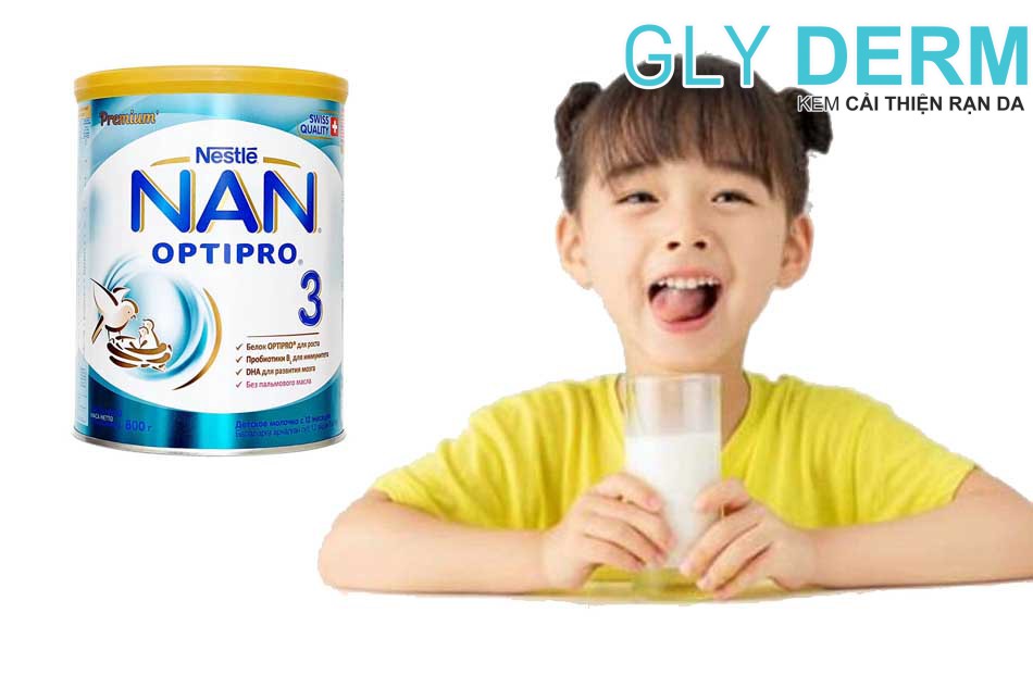 Sữa Nan Optipro giúp bé 1-3 tuổi tăng cân